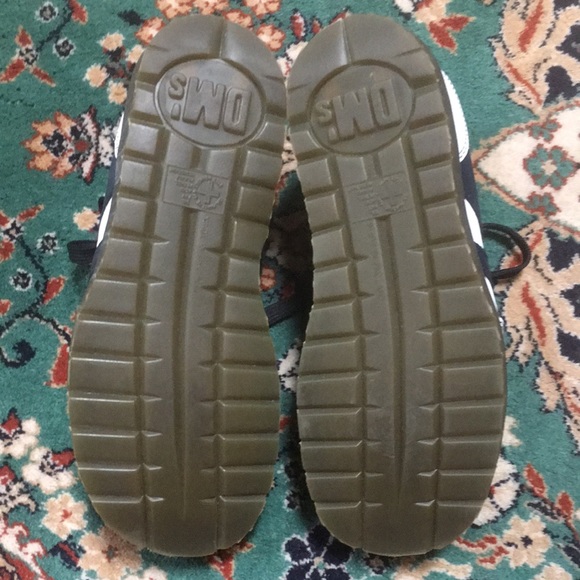 VTG Dr Martens England White/Navy Air Cushioned Chunky Bowling Casual Shoe 9W 8M - Picture 14 of 16